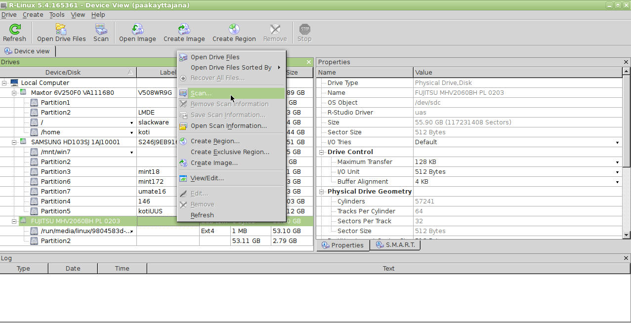 Recovering Files Using R Linux Linux Mint Forums